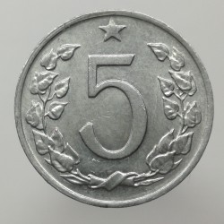 1972 - 5 halier, Československo 1960 - 1990