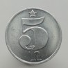1988 - 5 halier, Československo 1960 - 1990