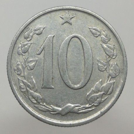 1962 - 10 halier, Československo 1960 - 1990