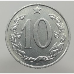 1967 - 10 halier, Československo 1960 - 1990