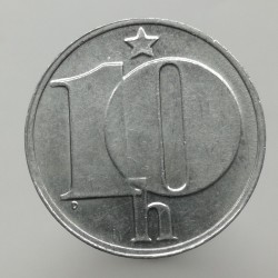 1976 - 10 halier, Československo 1960 - 1990