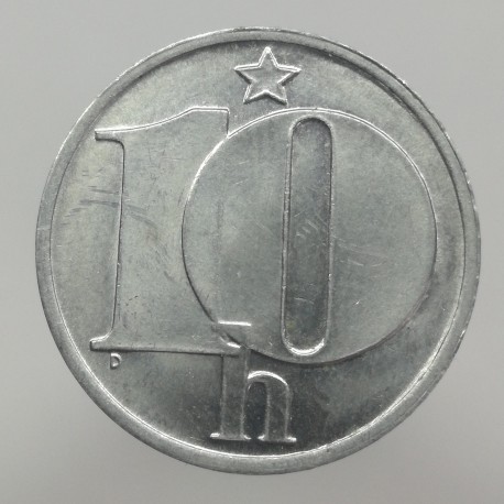 1983 - 10 halier, Československo 1960 - 1990