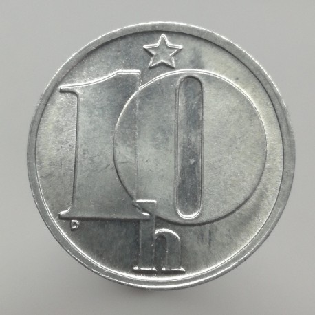 1984 - 10 halier, Československo 1960 - 1990