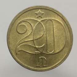 1972 - 20 halier, Československo 1960 - 1990