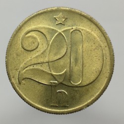 1975 - 20 halier, Československo 1960 - 1990