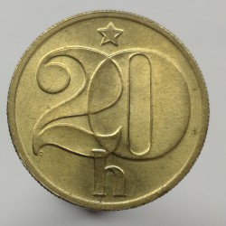 1976 - 20 halier, Československo 1960 - 1990