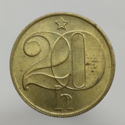 1986 - 20 halier, Československo 1960 - 1990