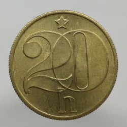 1987 - 20 halier, Československo 1960 - 1990
