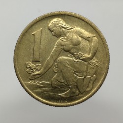 1980 - 1 koruna, Československo 1960 - 1990
