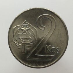 1975 - 2 koruna, Československo 1960 - 1990