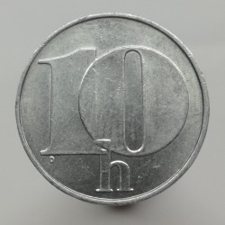 1991 - 10 halier, Československo 1990 - 1992