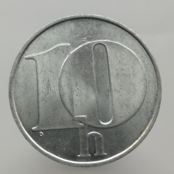 1992 - 10 halier, Československo 1990 - 1992