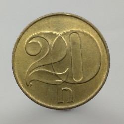 1992 - 20 halier, Československo 1990 - 1992
