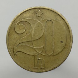 1981 - 20 halier, Československo 1960 - 1990