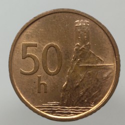 2000 - 50 halier, Slovensko 1993 - 2008