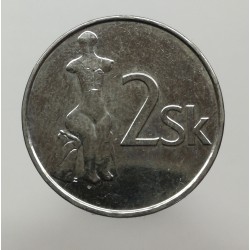 2003 - 2 koruna, Slovensko 1993 - 2008