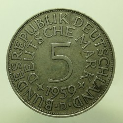 1959 D - 5 mark, Nemecko