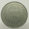 1961 D - 2 mark, M. Planck, Bundesrepublik Deutschland, Nemecko