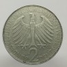 1962 G - 2 mark, M. Planck, Bundesrepublik Deutschland, Nemecko
