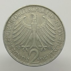 1965 G - 2 mark, M. Planck, Bundesrepublik Deutschland, Nemecko