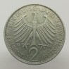 1966 J - 2 mark, M. Planck, Bundesrepublik Deutschland, Nemecko