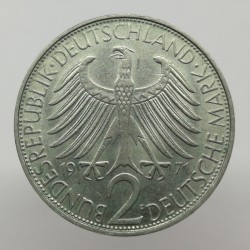 1971 F - 2 mark, M. Planck, Bundesrepublik Deutschland, Nemecko