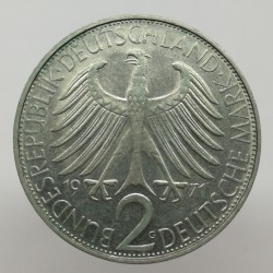 1971 G - 2 mark, M. Planck, Bundesrepublik Deutschland, Nemecko