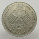 1972 F - 2 mark, T. Heuss, Bundesrepublik Deutschland, Nemecko
