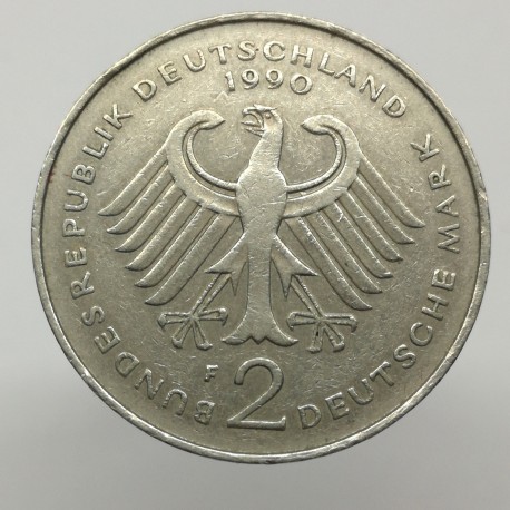 1990 F - 2 mark, F. J. Strauss, Bundesrepublik Deutschland, Nemecko
