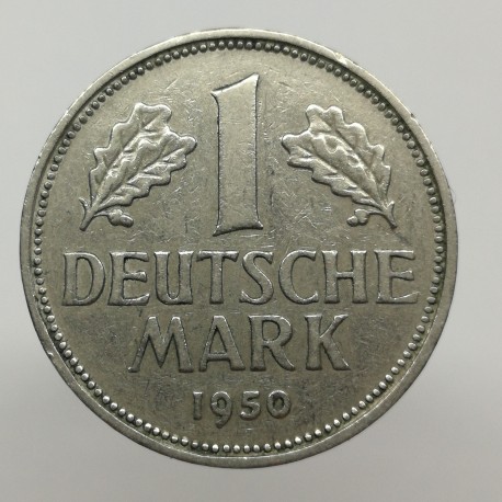 1950 G - 1 mark, Bundesrepublik Deutschland, Nemecko