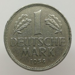 1954 G - 1 mark, Bundesrepublik Deutschland, Nemecko