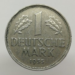 1955 F - 1 mark, Bundesrepublik Deutschland, Nemecko