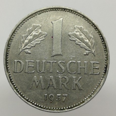 1957 J - 1 mark, Bundesrepublik Deutschland, Nemecko