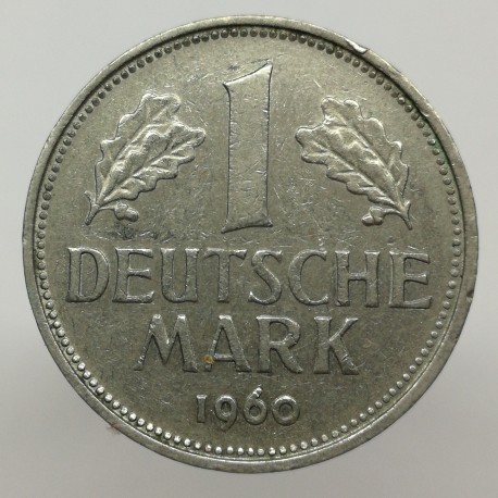 1960 F - 1 mark, Bundesrepublik Deutschland, Nemecko