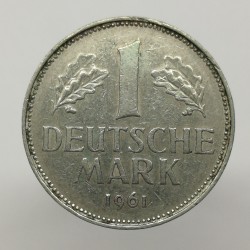 1961 D - 1 mark, Bundesrepublik Deutschland, Nemecko