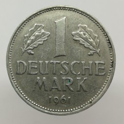 1961 G - 1 mark, Bundesrepublik Deutschland, Nemecko
