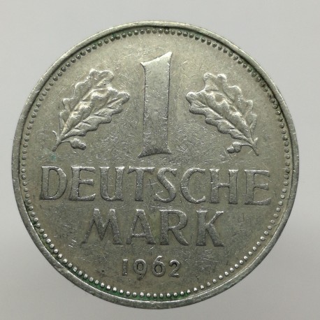 1962 D - 1 mark, Bundesrepublik Deutschland, Nemecko