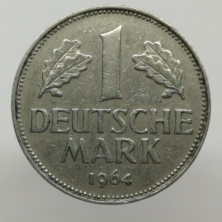 1964 G - 1 mark, Bundesrepublik Deutschland, Nemecko