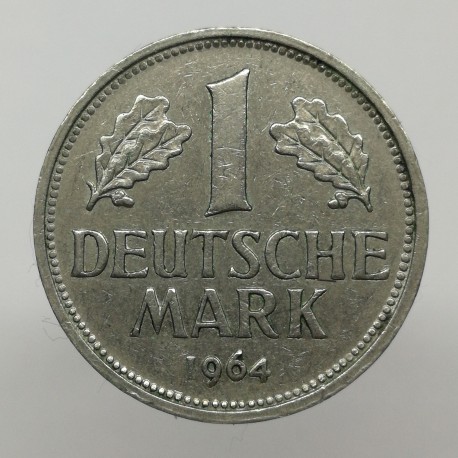 1964 J - 1 mark, Bundesrepublik Deutschland, Nemecko