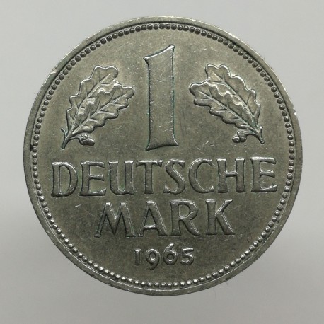 1965 G - 1 mark, Bundesrepublik Deutschland, Nemecko