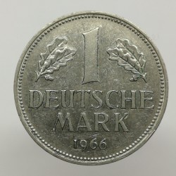 1966 D - 1 mark, Bundesrepublik Deutschland, Nemecko