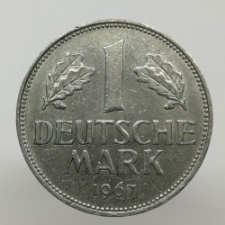 1967 G - 1 mark, Bundesrepublik Deutschland, Nemecko