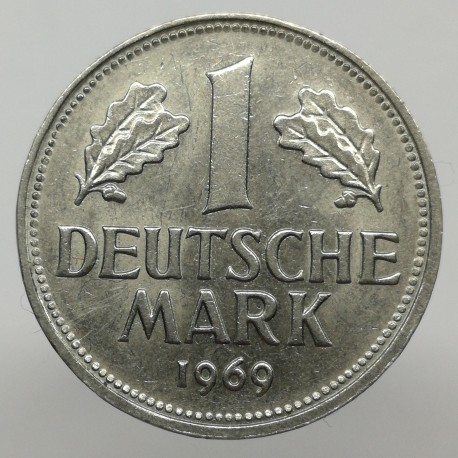 1969 F - 1 mark, Bundesrepublik Deutschland, Nemecko