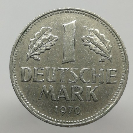 1970 J - 1 mark, Bundesrepublik Deutschland, Nemecko
