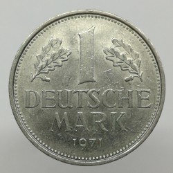 1971 J - 1 mark, Bundesrepublik Deutschland, Nemecko