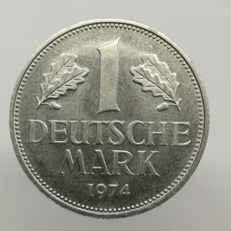 1974 G - 1 mark, Bundesrepublik Deutschland, Nemecko