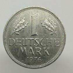 1974 J - 1 mark, Bundesrepublik Deutschland, Nemecko