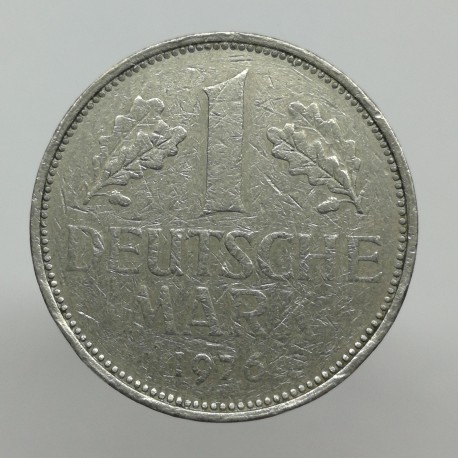 1976 J - 1 mark, Bundesrepublik Deutschland, Nemecko