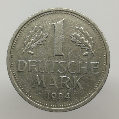 1984 D - 1 mark, Bundesrepublik Deutschland, Nemecko