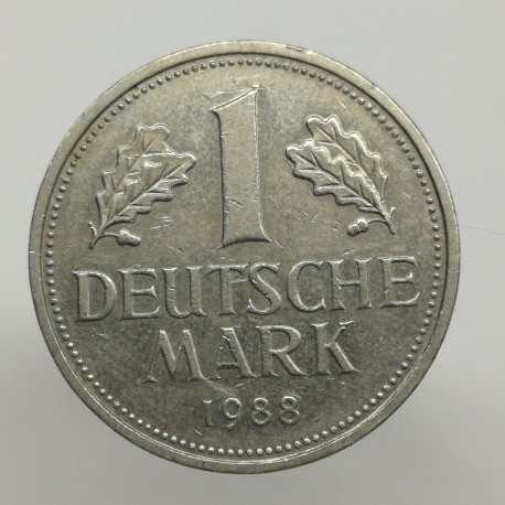 1988 D - 1 mark, Bundesrepublik Deutschland, Nemecko